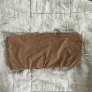 Skims Everybody Bandeau Bra in Sienna